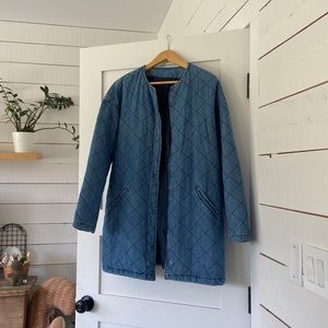 Vintage Quilted Coat Jacket